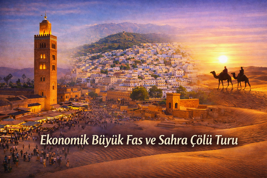 Ekonomik Büyük Fas ve Sahra Çölü Turu