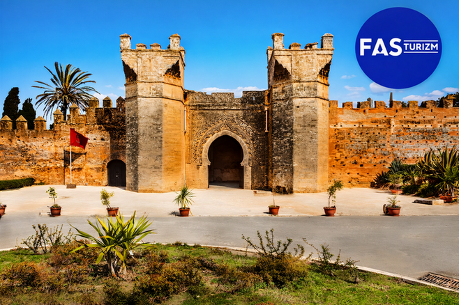 Rabat&rsquo;ta bulunan Chellah Nekropol&uuml;, Roma ve İslam d&ouml;nemlerinden izler taşıyan tarihi surları ve anıtsal kapısıyla Fas&rsquo;ın en &ouml;nemli arkeolojik alanlarından biridir.