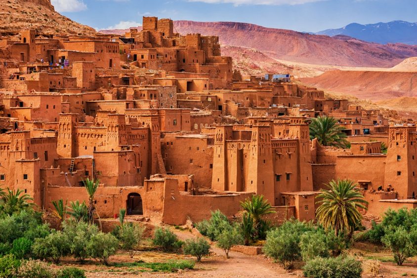Aït Benhaddou Fas Tarihi Kırsal Kalesi