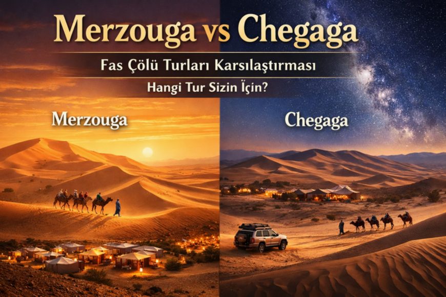 Merzouga vs Chegaga – Fas Çölünün İki İkonik Deneyimi